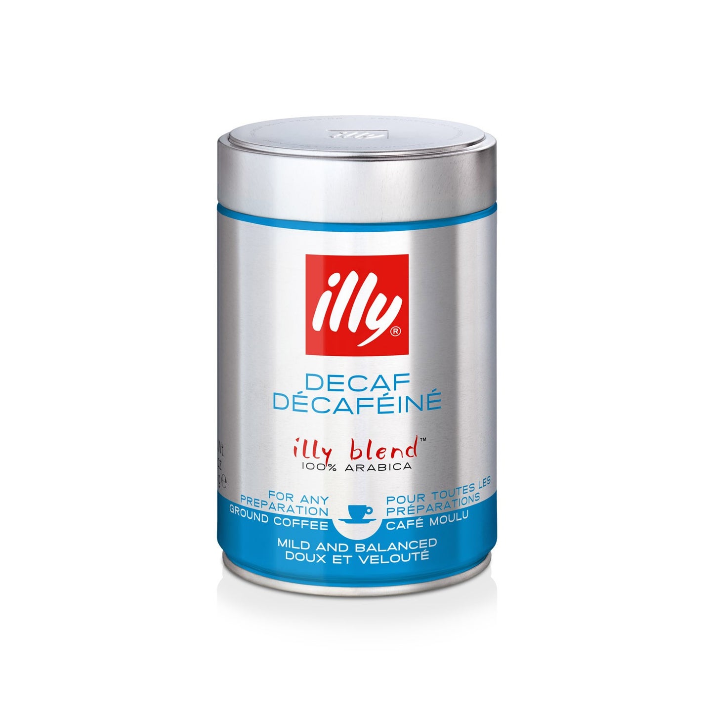 Illy Decaffeinated ground coffee