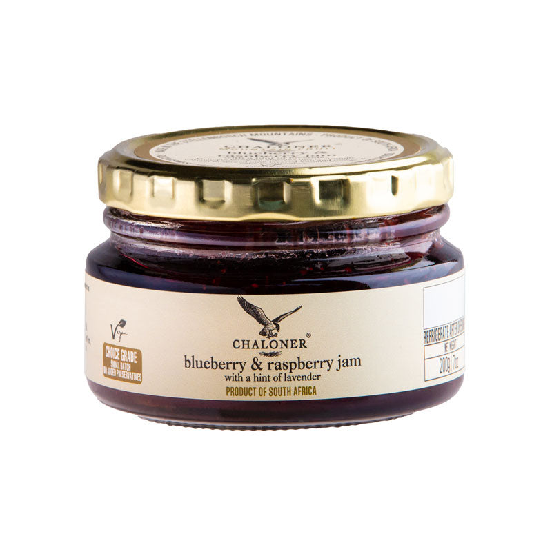 Blueberry & Raspberry Preserve with a hint of Lavender, 200g