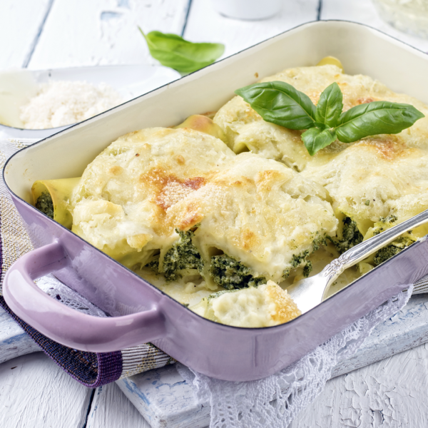 VSGdeli.co.za 400G And 1,25kg Family Size Cannelloni Ricotta pre-cooked Italian meal delivery frozen to your door
